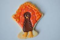 Frosted sunday cookies